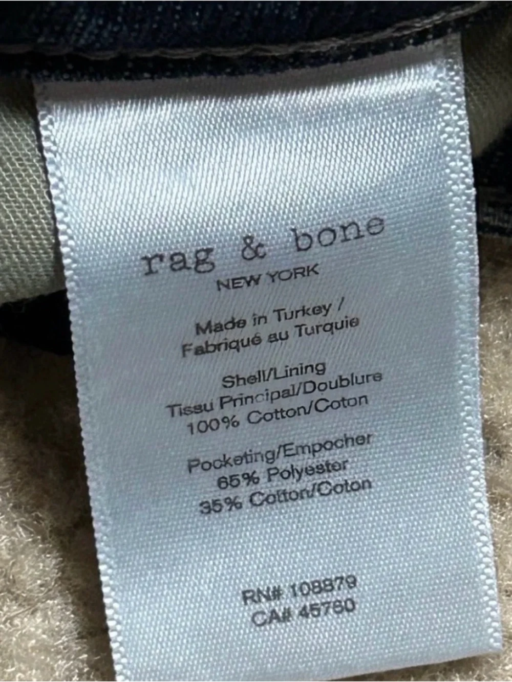 rag & bone The Charlie High Rise. - Picture 14 of 15